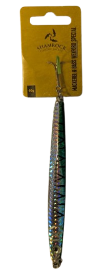 Shamrock Mackerel & Bass Wexford special Spinner silver/ green