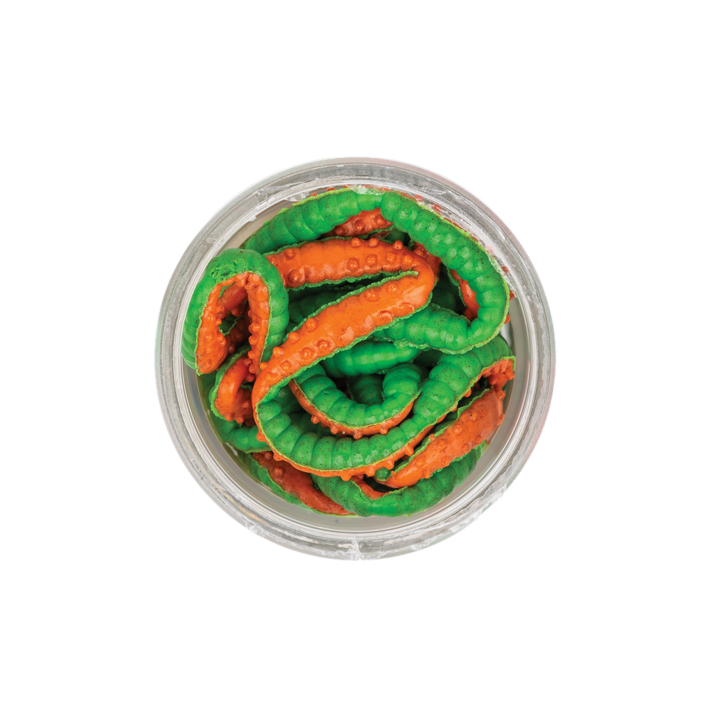 Powerbait Honey Worm Green Orange