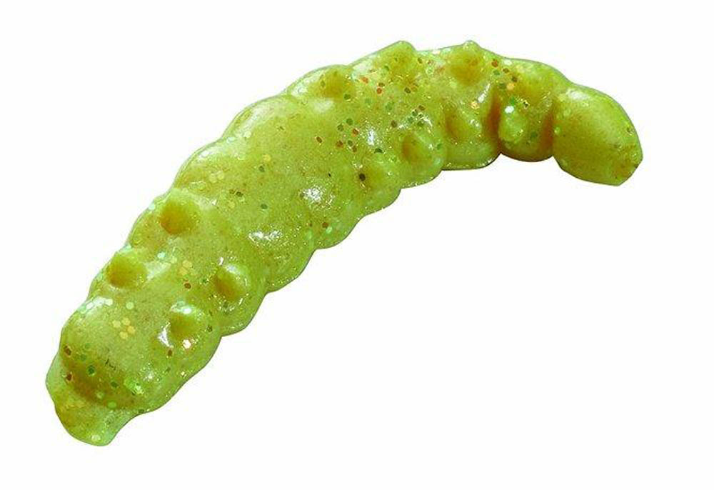 Powerbait Sparkle Honey worm yellow