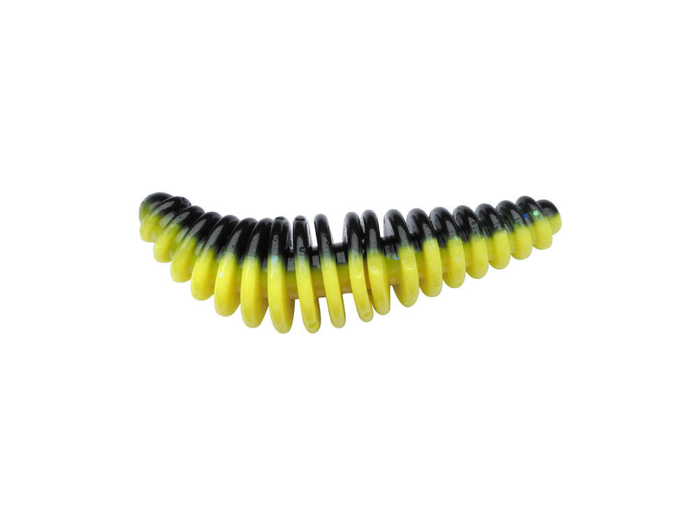 Powerbait Pupa Black Yellow 45mm