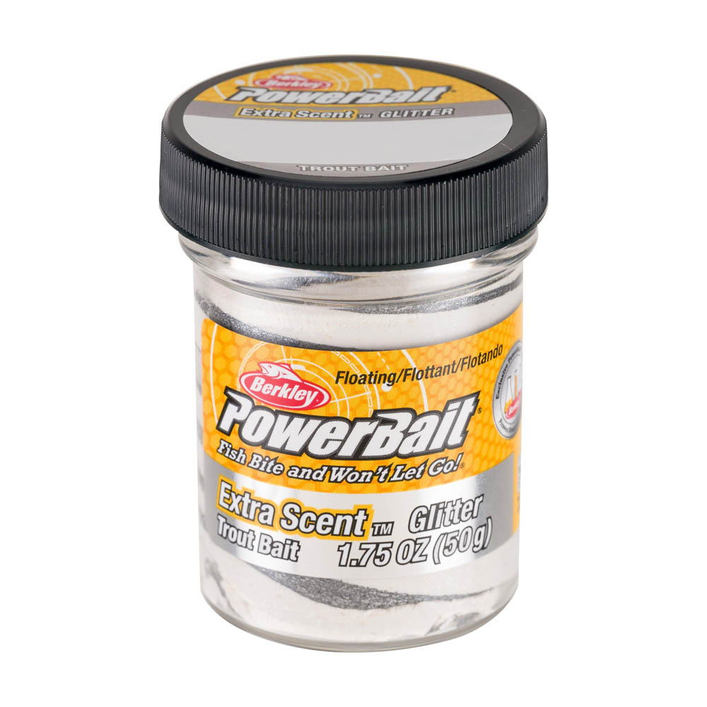 Powerbait Glitter silver vein