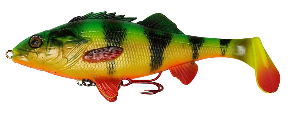 SG 4D Perch Shad 12.5cm Firetiger