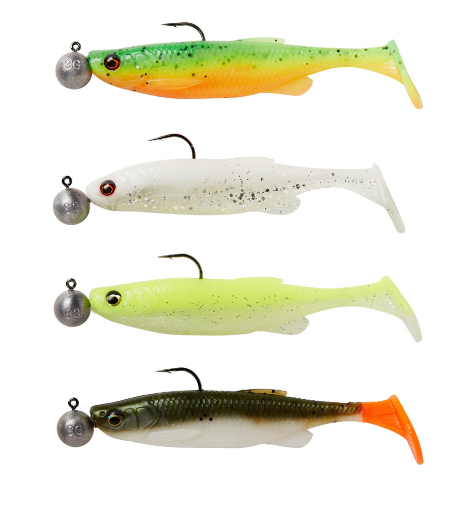 SG Fat Minnow T-tail Darkwater