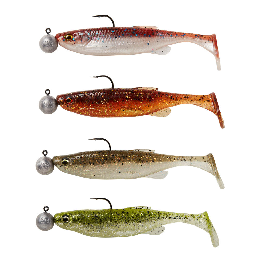 SG Fat Minnow T-tail Clearwater
