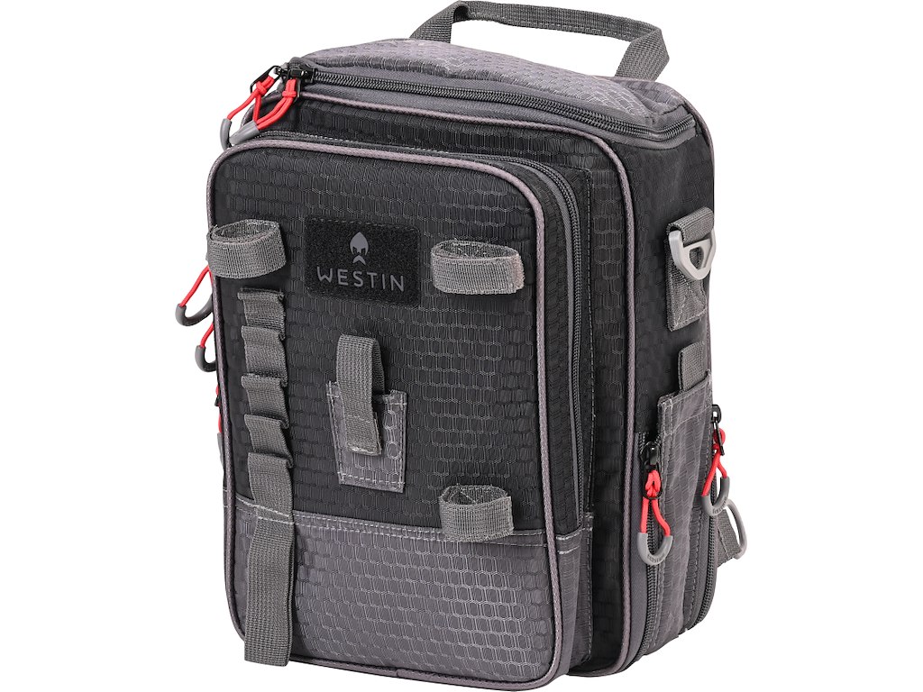 W4 STREET BAG PRO 3 BOXES MEDIUM TITANIUM BLACK