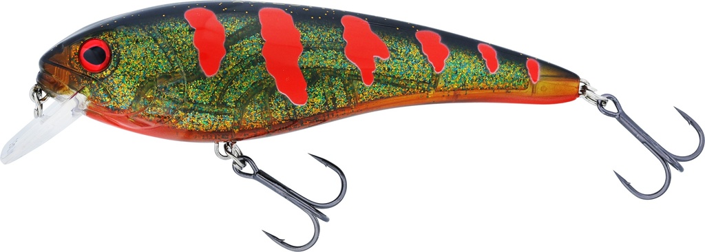RAWBITE CRANKBAIT 11CM 26G FLOATING 3D MOTOROIL BLOOD