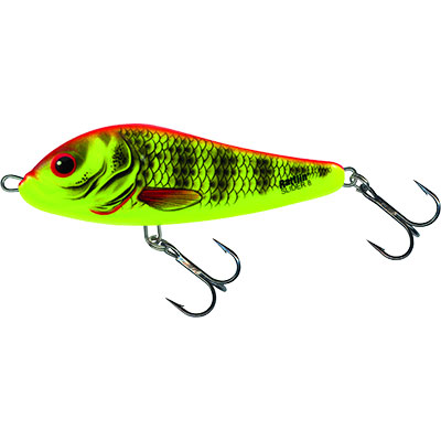[QRN012] Salmo Rattlin Slider 11cm Bright Perch