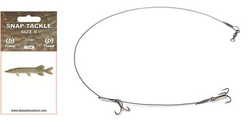 Dennett Snap Tackle on 30lb Deadbait Trace