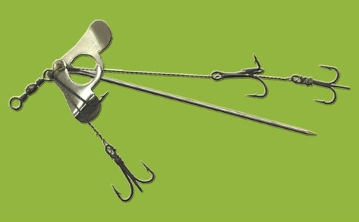 [T402] ALLCOCK DEADBAIT SPINNER PIKE 5 inch