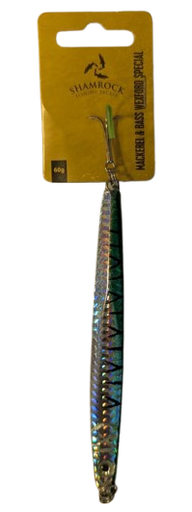Shamrock Mackerel & Bass Wexford special Spinner silver/ green