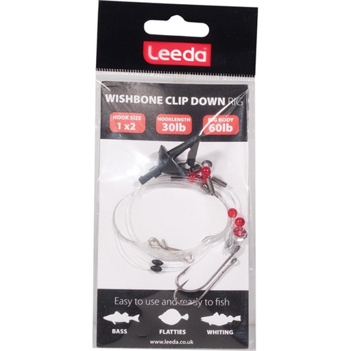 [L6017] Leeda Wishbone clip down rig