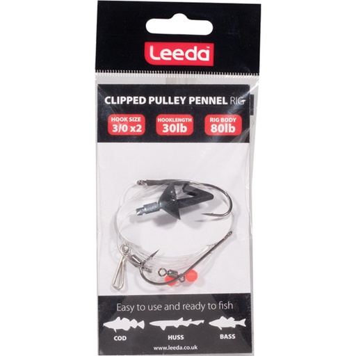 [L6010] Leeda Clipped Pulley Pennel rig