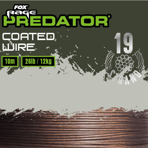 Fox Predator Coated Wire 19 Strand 10m