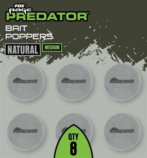 [FAC114] Fox Predator Bait Poppers grey M