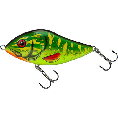 [QSD460] Salmo Slider 12 Sinking Green Pike