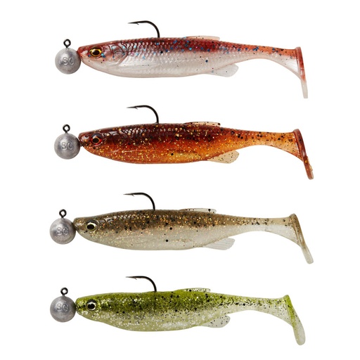 SG Fat Minnow T-tail Clearwater