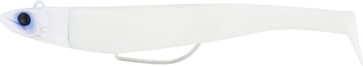 [S143-862-107] MAGIC MINNOW WEEDLESS JIG 28G 12,5CM BRIGHT WHITE #1/0