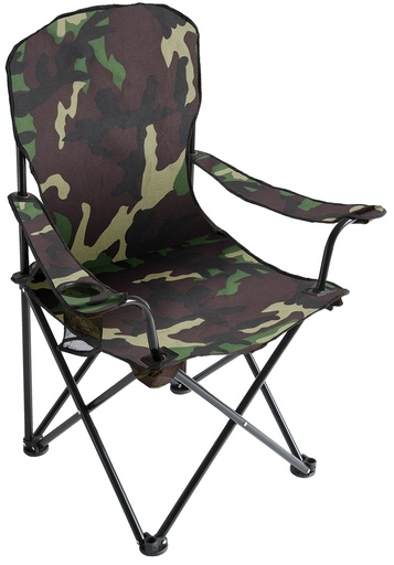 [IS11-020S-C] FOLDABLE CHAIR CAMOUFLAGE