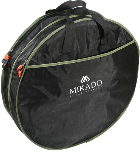 [UWJ-MBR2-BG] KEEPNETS BAG - 2 COMPARTMENTS - ROUND (63x17cm) - BLACK AND GREEN