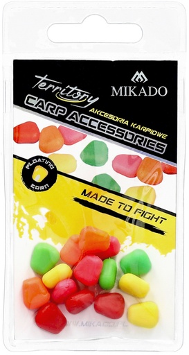 [AMC-11005-99] ARTIFICIAL CORN FLOATING MIX COLOR 15 pcs.