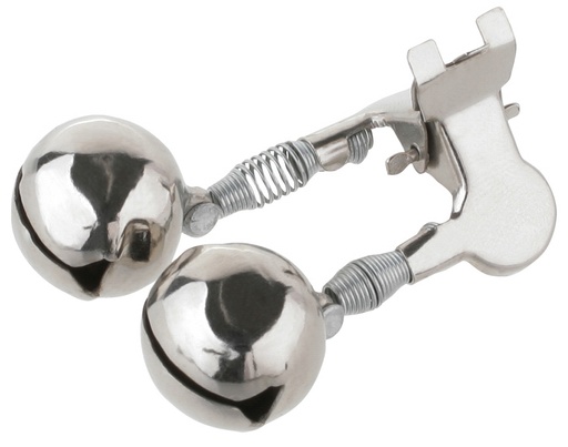 [AMR02-1197-16-3] BELL - DOUBLE - FROG CLIP - 3 pcs.