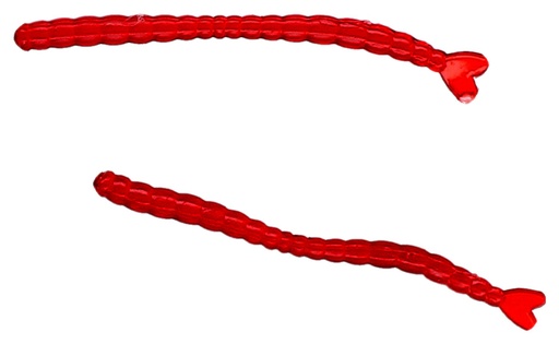 [APM-002-01] LURE - FLAVOURED ARTIFICIAL WORM - 30 pcs.