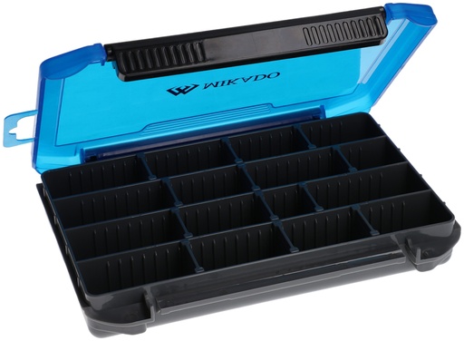 [UAC-H1902-M/BLUE] BOX WITH COMPARTMENTS (20,5x15,5x3,5cm) - size M - BLUE
