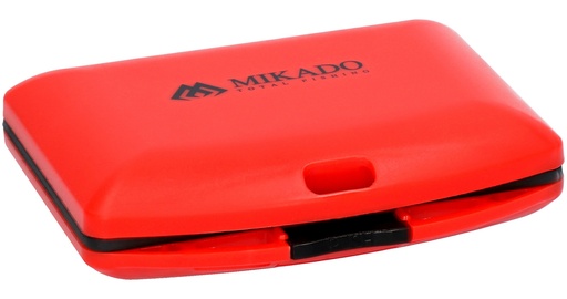 [UACH-H437] Mikado double sided with compartments red 11x9x2.5cm