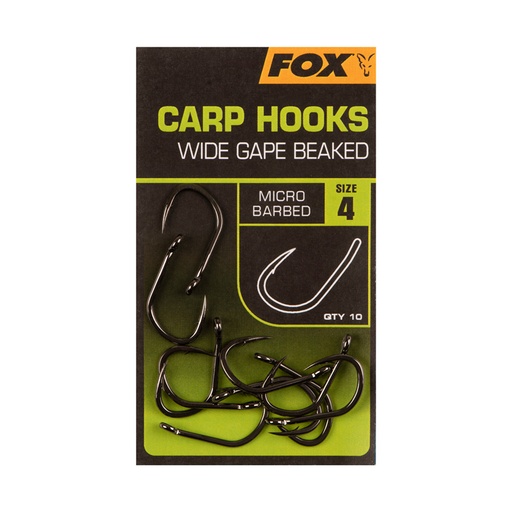 Fox Carp Hooks Wide Gap