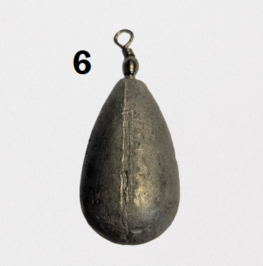 Swivel weight 6oz