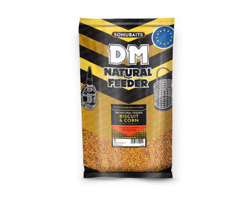 [S1780021] Sonubait DM Natural Feeder Biscuit & Corn 1kg