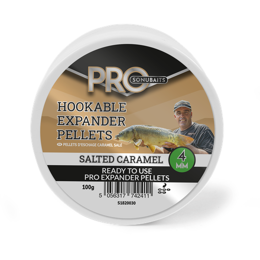 [S1820030] Hookable Expander Pellets - Salted Caramel 4mm 100g
