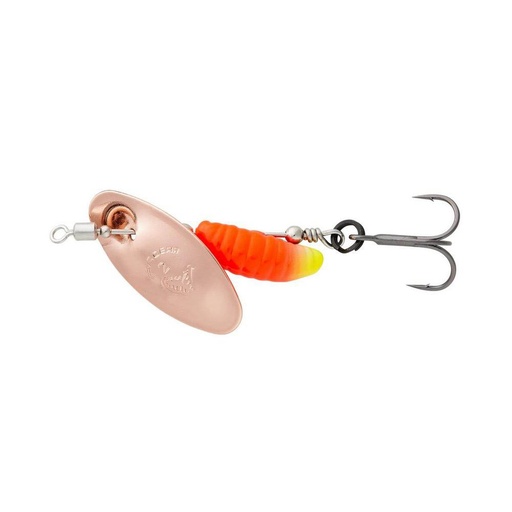 [SVS82461] SG GRUB SPINNERS #1 3.8g Copper/Red/Yellow