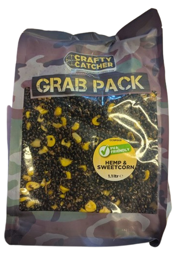 [CCGP009] Crafty Catcher Grab Pack Hemp & Sweetcorn 1.1L