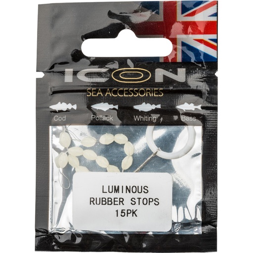 [P0007] ICON Luminous rubber stops 15pk