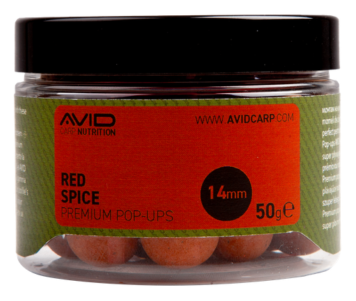 [A0650013] Avid Red Spice Pop-ups - 14mm