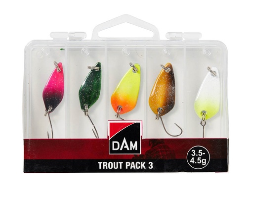 [SVS65416] DAM Trout pack 3/ 3.5-4.5g inc. box 5pcs