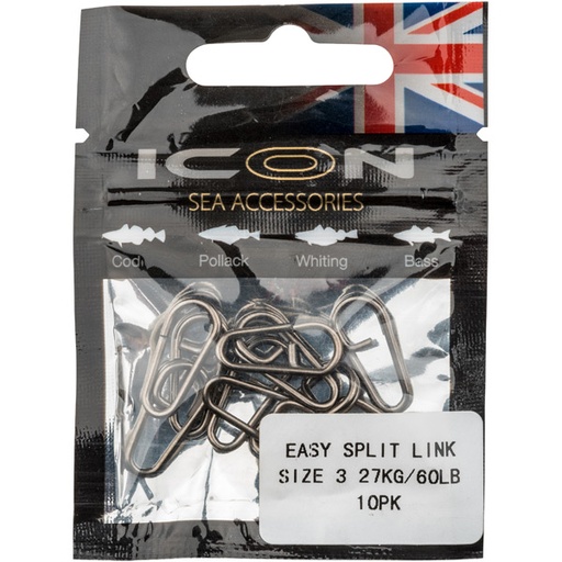 [P0017] ICON EASY Split Link S3 27kg/60lb 10pk