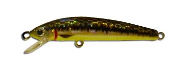 [RPDS-XBBO] Dwarf Swing Minnow 5cm 2.3g Dark Minnow