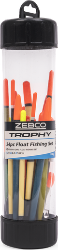 [Z0820014] Zebco Trophy 24pc Float Fishing Set
