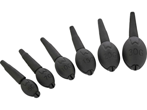 ADJUSTABLE FLOAT WEIGHTS MATTE BLACK