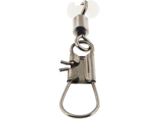 [T129-L-153] RUNNINNG TEFLON BEAD L 25MM Ø3MM 10PCS BLACK