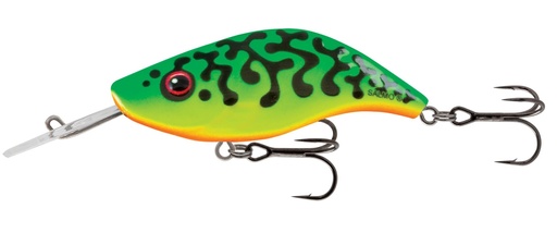 [QSS029] Sparky Shad 4cm Floating GREEN TIGER