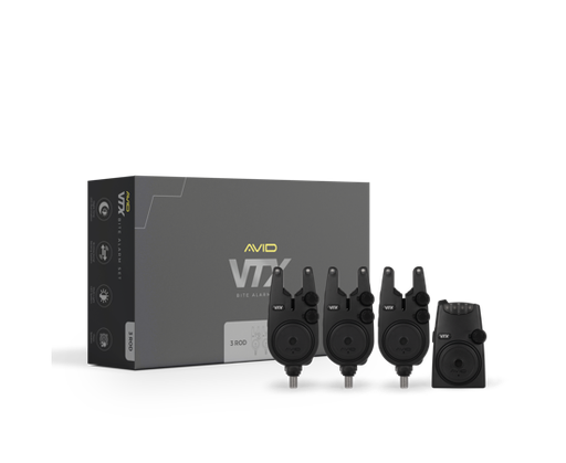 [A0500005] AVID VTX 3+1 BITE ALARM SETS