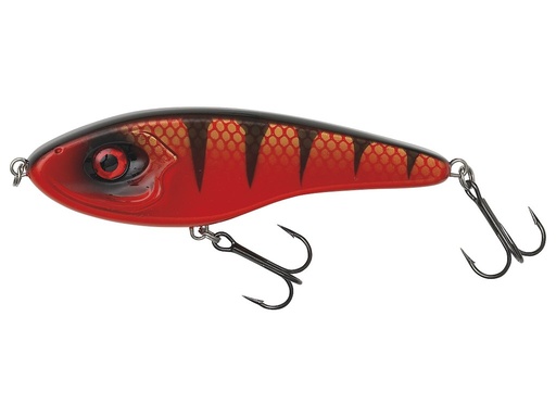 [E156-017-133] KINETIC SLICKY MICKY 115MM 35G RED TIGER