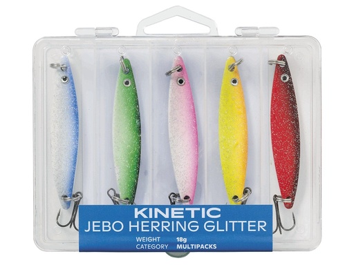 [E132-016-163] KINETIC JEBO HERRING GLITTER 34G 5PCS
