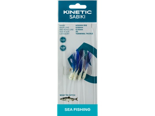 [F110-116-246] KINETIC SABIKI HOKKAI #5 BLUE FLASH