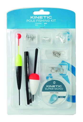[F665-073-257] KINETIC POLE FISHING KIT 2PCS