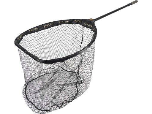 [A125-386-L] W3 CR FOLDABLE LANDING NET L 60CM X 70CM X 65CM DEPTH HANDLE LENGTH 90/150CM