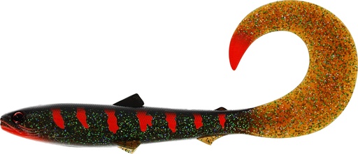 [P083-641-121] BULLTEEZ CURLTAIL 21CM 49G MOTOROIL BLOOD